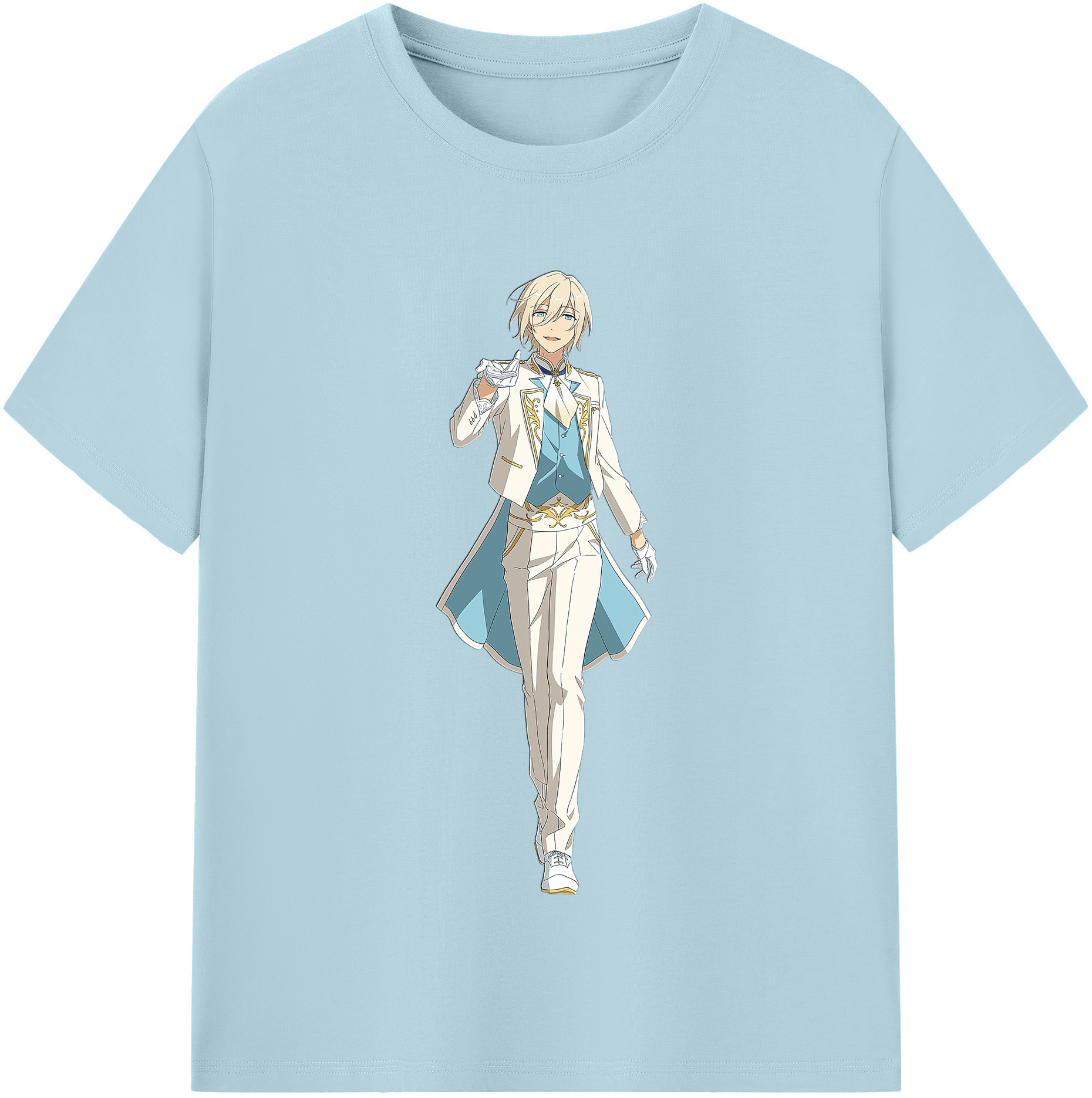 （画像用） あんさんぶるスターズ! Ensemble Stars 綿100％半袖Tシャツ（フロントプリント）